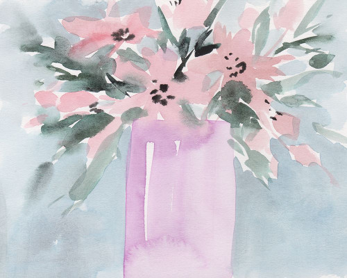 Broken Flowers I Poster Print - Melissa Wang