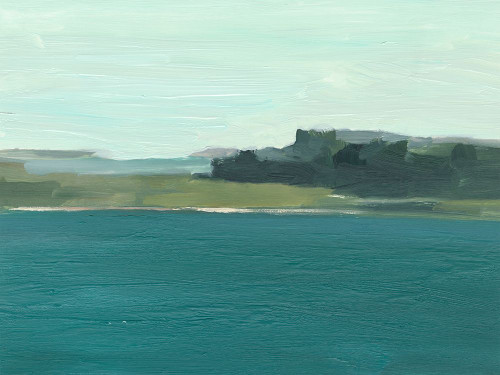 Calming Lake View II Poster Print - Ethan Harper