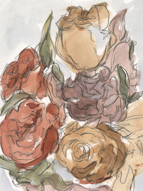 Cropped Floral Arrangement II Poster Print - Ethan Harper