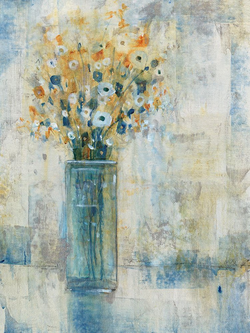 Morning Window Floral I Poster Print - Tim OToole