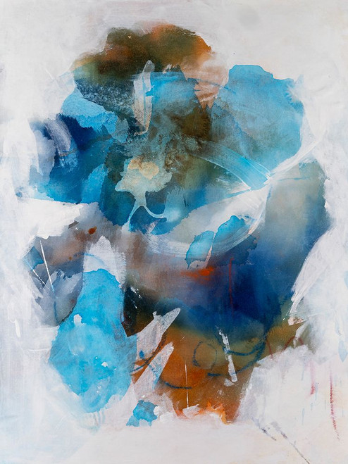 Misty Blue II Poster Print - Joyce Combs