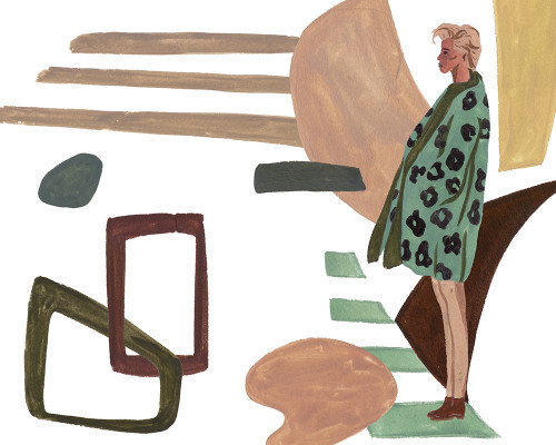 Vintage Vibes V Poster Print - Melissa Wang