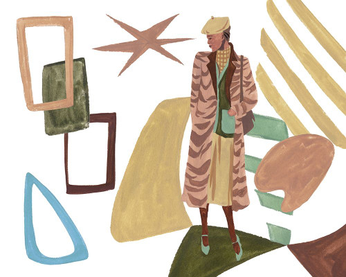 Vintage Vibes I Poster Print - Melissa Wang