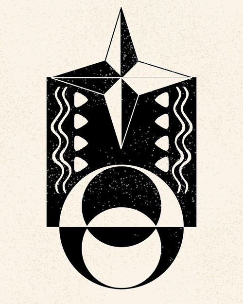 White Moon VI Poster Print - Melissa Wang