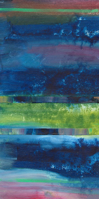 Blue Contentment I Poster Print - Joyce Combs