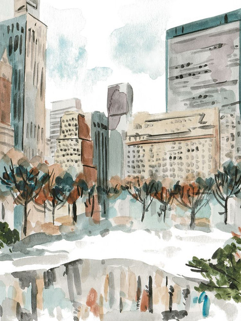 Winter Road IV Poster Print - Melissa Wang