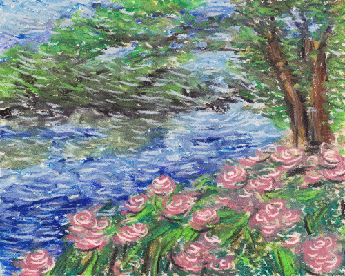 Burnt Lake II Poster Print - Melissa Wang