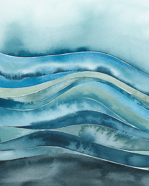 Quiet Wave I Poster Print - Grace Popp