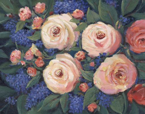 Floral Touch I Poster Print - Tim OToole