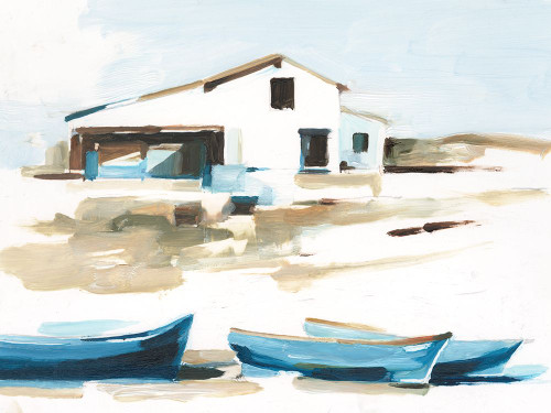 Beach Outpost II Poster Print - Ethan Harper