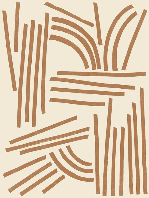 Sepia Tablature I Poster Print - June Erica Vess