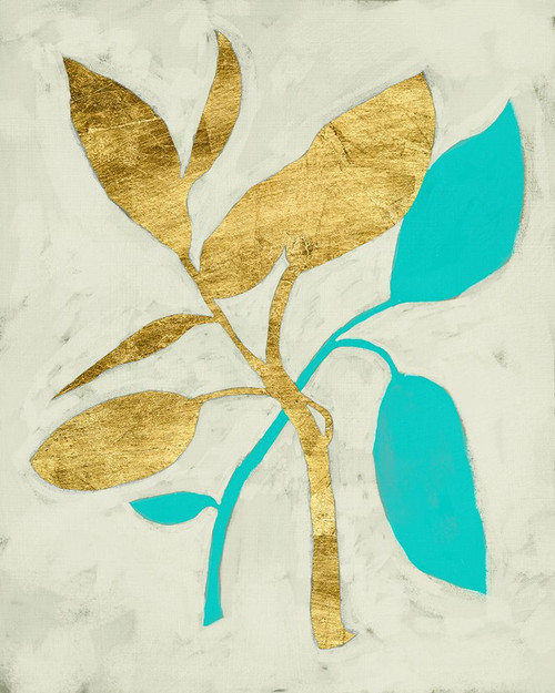 Gilt Tropic III Poster Print - Chariklia Zarris