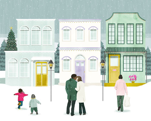 Little Town I Poster Print - Grace Popp