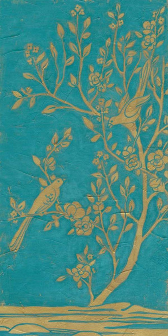 Topaz Chinoiserie I Poster Print - June Erica Vess