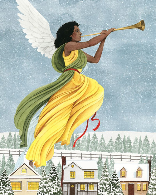 Christmas Angel I Poster Print - Grace Popp