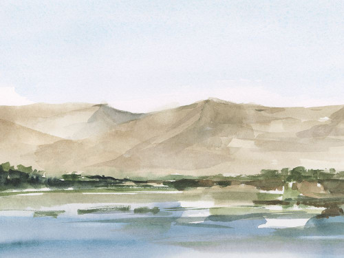 Desert Mountains I Poster Print - Ethan Harper