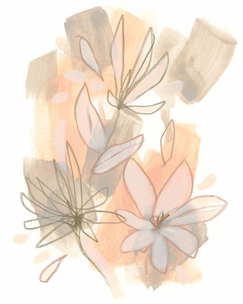 Flower Fragments III Poster Print - June Erica Vess