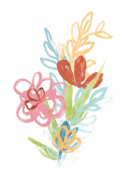 Flora Moderne III Poster Print - June Erica Vess