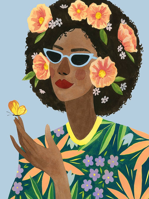 Butterfly Kiss I Poster Print - Grace Popp