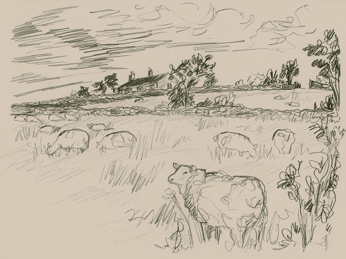 Sepia Scenes I Poster Print - June Erica Vess