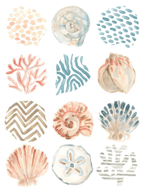 Ocean Patterns II Poster Print - June Erica Vess