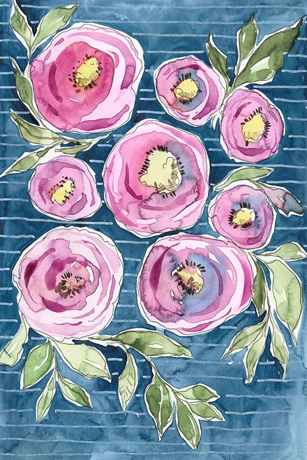 Floral Radiance I Poster Print - Regina Moore