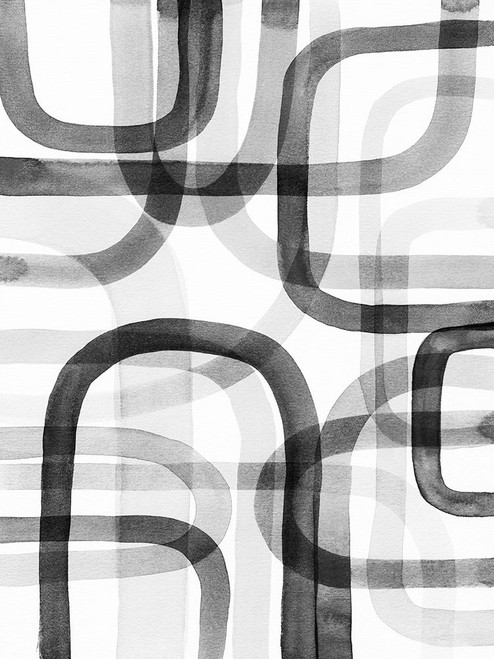 Overlapping VI Poster Print - Nikki Galapon