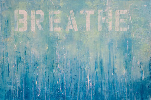 Just Breathe Poster Print - Erin Ashley