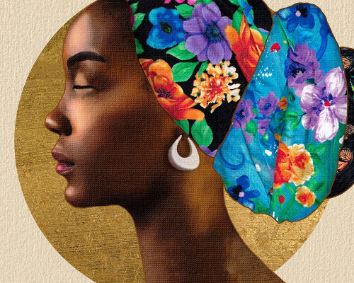Golden Lady II Poster Print - Alonzo Saunders