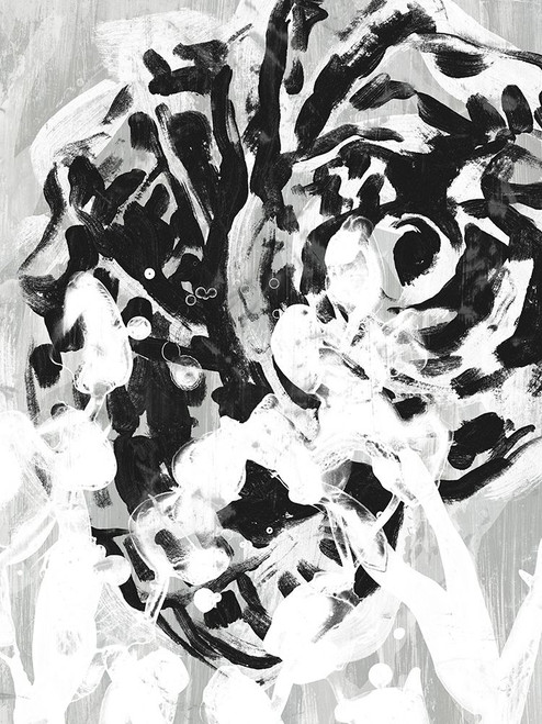 Ocean Inkblot III Poster Print - June Erica Vess