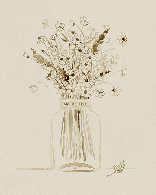 Foraged Bouquet II Poster Print - Grace Popp
