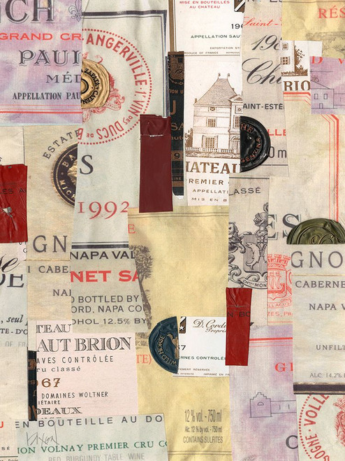 Wine Memento Mori I Poster Print - Samuel Dixon