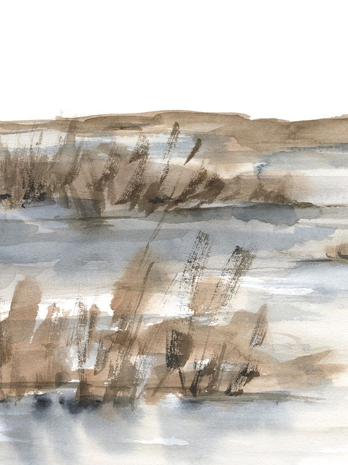 Blue-Grey Marsh IV Poster Print - Ethan Harper