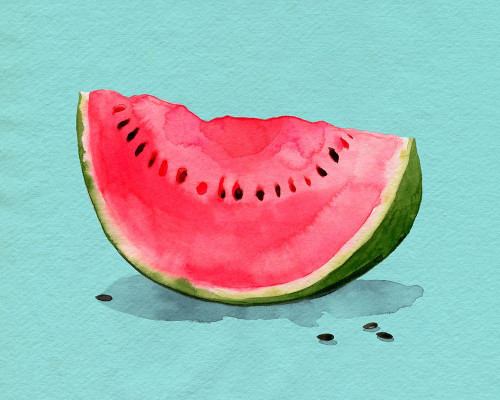 Summer Watermelon I Poster Print - Grace Popp