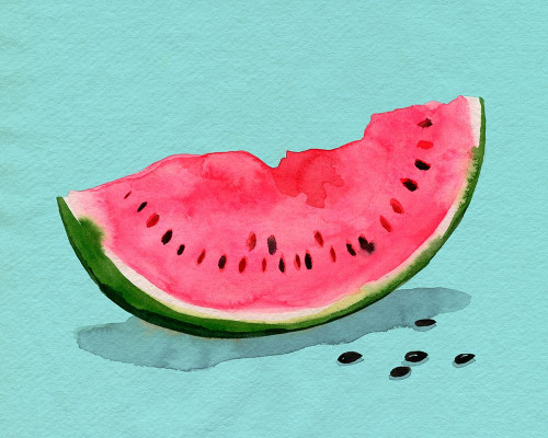 Summer Watermelon II Poster Print - Grace Popp
