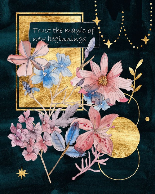 Moonlight Flowers IV Poster Print - Melissa Wang