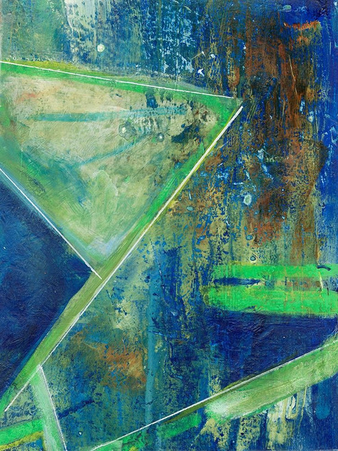 Geometric in Cool VII Poster Print - Joyce Combs