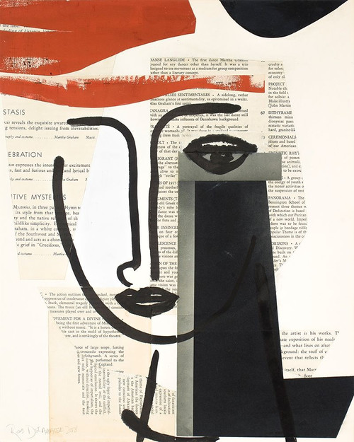Faces of A Century VI Poster Print - Rob Delamater