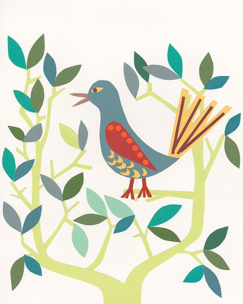 Whitty Bird IV Poster Print - Regina Moore