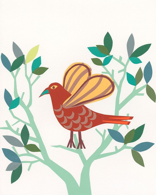 Whitty Bird I Poster Print - Regina Moore