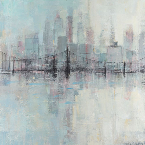 Pastel Cityscape I Poster Print - Tim OToole