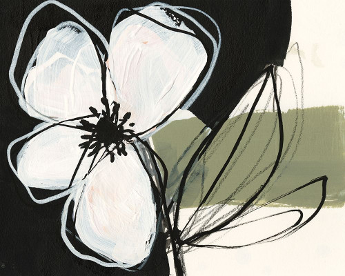 Floral Synergy VI Poster Print - Jennifer Goldberger