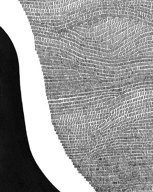 Black and White Abstract I Poster Print - Regina Moore