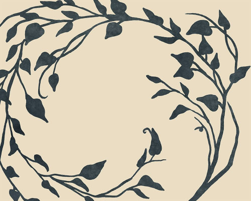 Tendril Swirl I Poster Print - June Erica Vess