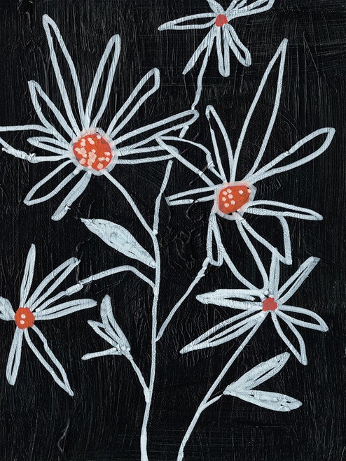 Flower Doodle I Poster Print - Jennifer Goldberger