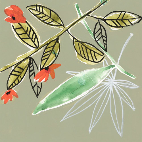 Tropic Botanicals VIII Poster Print - Jennifer Goldberger