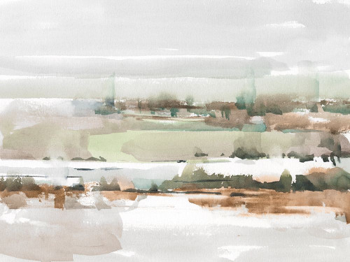 Turquoise and Clay II Poster Print - Ethan Harper