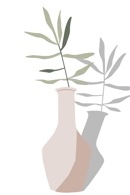 Vase and Stem III Poster Print - Melissa Wang