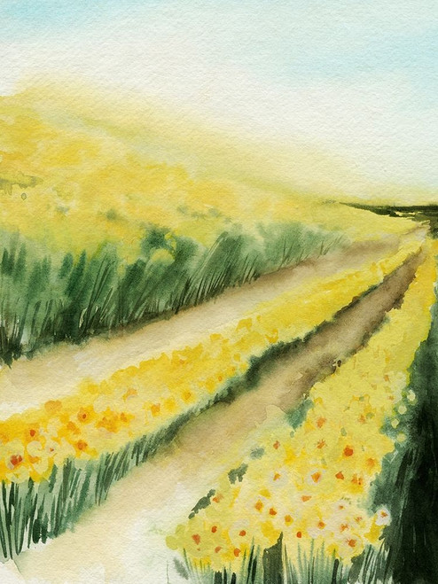 Gilded Aisles I Poster Print - Grace Popp