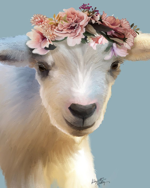 Queen Lamb Poster Print - Elizabeth Medley